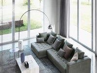 ARCO Floor lamp providing direct light