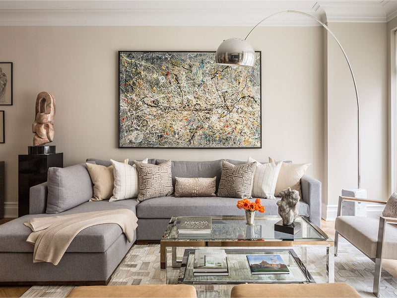 ARCO Floor lamp providing direct light