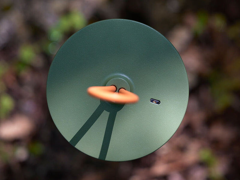 IN VITRO UNPLUGGED Portable lamp with a carrying handle