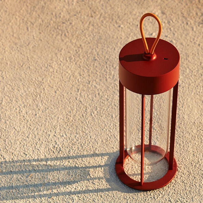 IN VITRO UNPLUGGED Portable lamp with a carrying handle