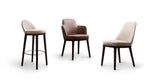 LUCYLLE Dining armchair in leather