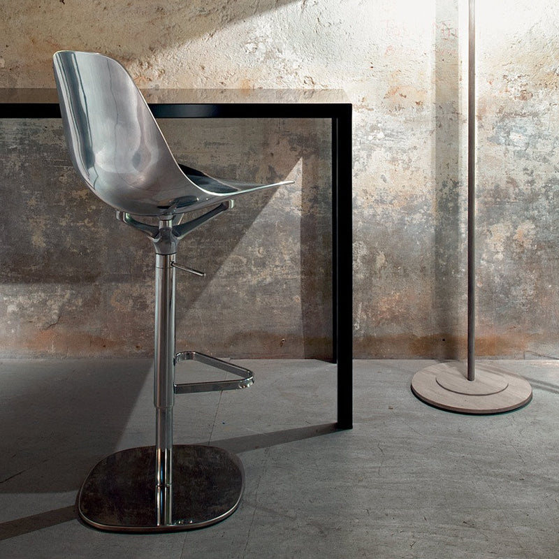 MAMMAMIA Barska stolica, aluminij sa zrcalnim završetkom