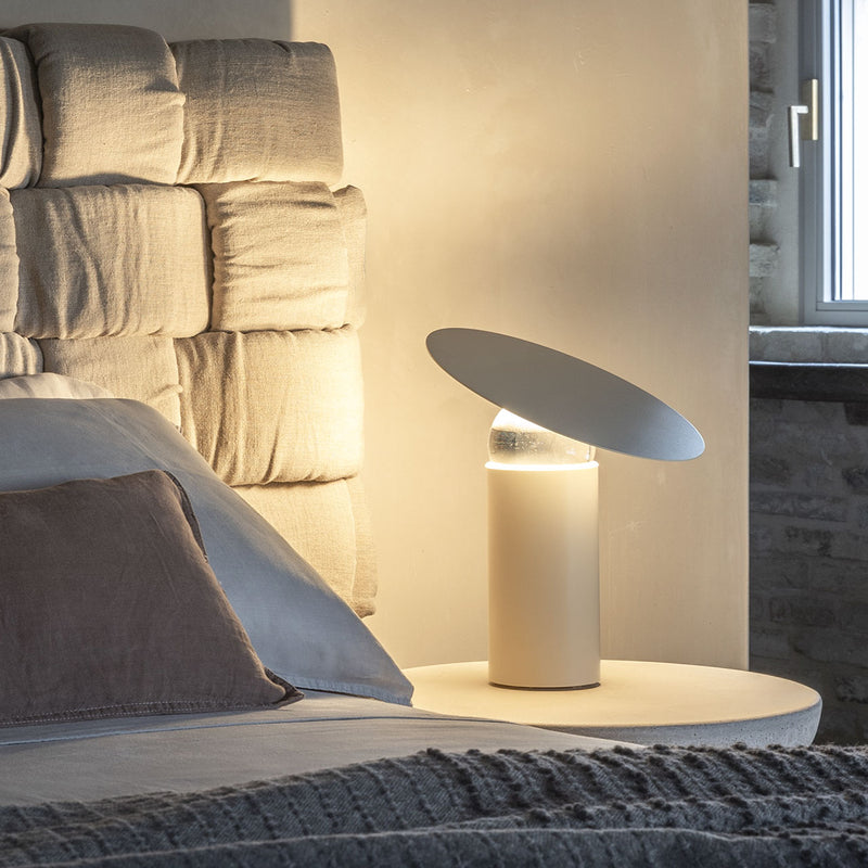 ERA Podesiva stolna svjetiljka s mogućnošću prigušivanja od metala s kristalnom sferom