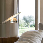 ERA Podesiva stolna svjetiljka s mogućnošću prigušivanja od metala s kristalnom sferom