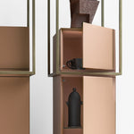 ZOOM TOWER Cabinet in MDF and metal frame