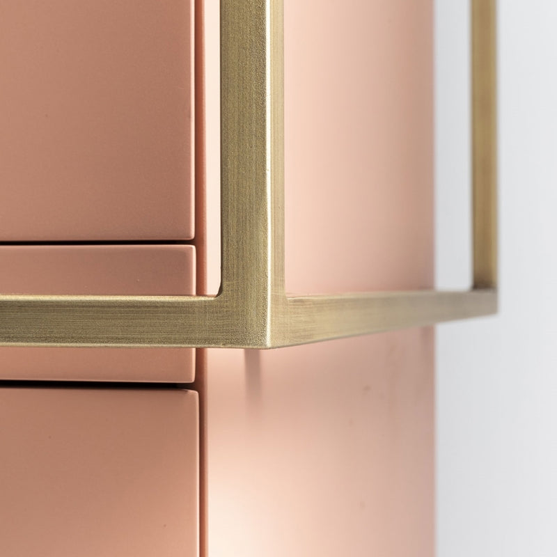 ZOOM TOWER Cabinet in MDF and metal frame