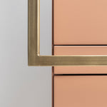 ZOOM TOWER Cabinet in MDF and metal frame