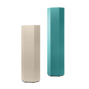 EXAGON Ormar od MDF-a s 1 vratima i unutarnjim staklenim policama