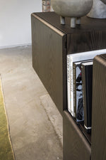 FRACTAL Komoda od MDF-a s 3 vrata i 2 ladice