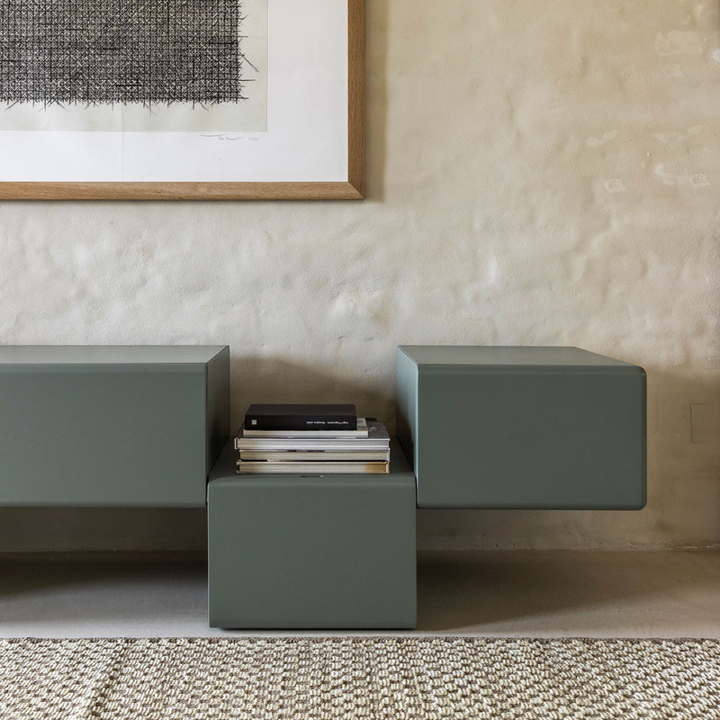 FRACTAL Komoda od MDF-a s 3 vrata i 2 ladice