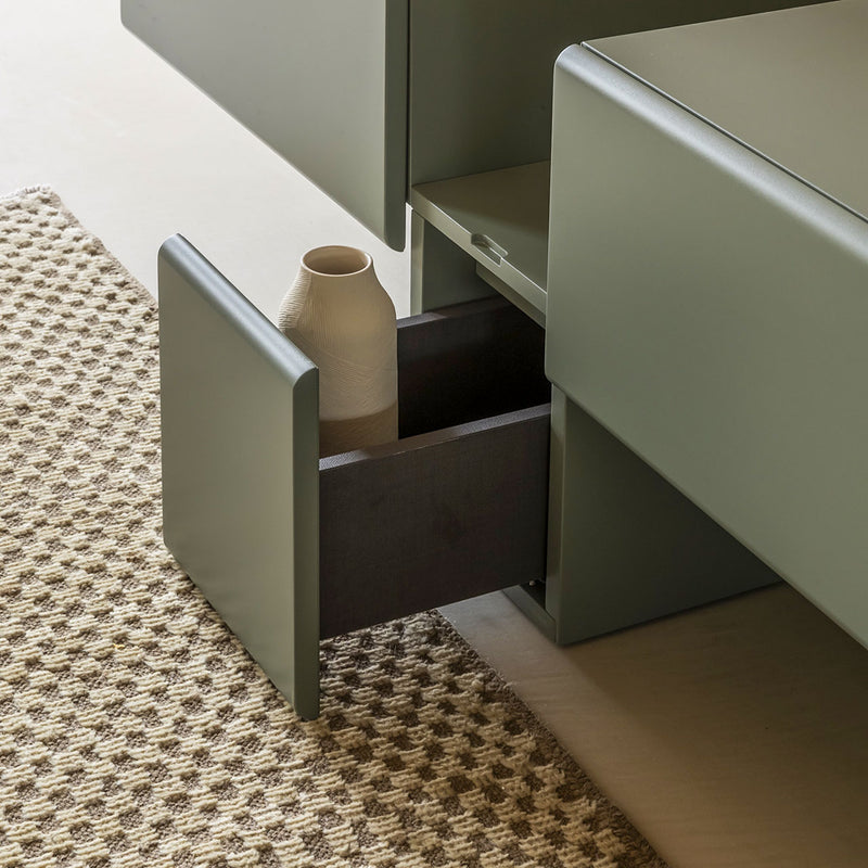 FRACTAL Komoda od MDF-a s 3 vrata i 2 ladice