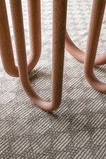 MEDUSA Dining table with metal base and MDF top