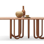 MEDUSA Dining table with metal base and MDF top