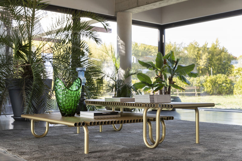 PIPELINES Metalni niski stolovi