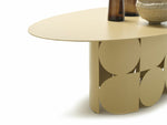 SHAPE Dining table with metal base and MDF top