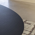 SHAPE Dining table with metal base and MDF top