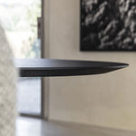 SHAPE Dining table with metal base and MDF top