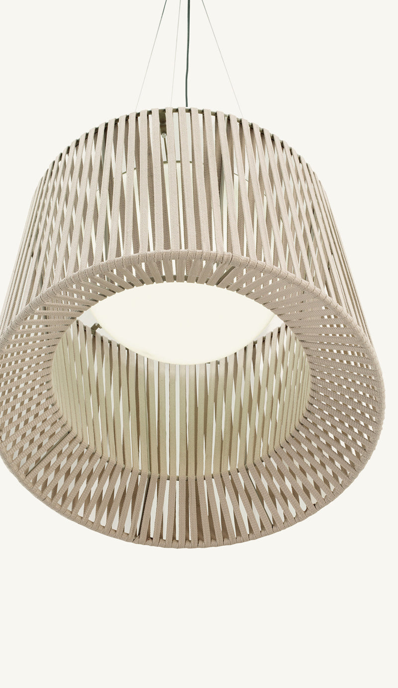 OH LAMP Hand-woven suspension lamp