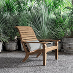 JEKO Outdoor armchair with long backrest