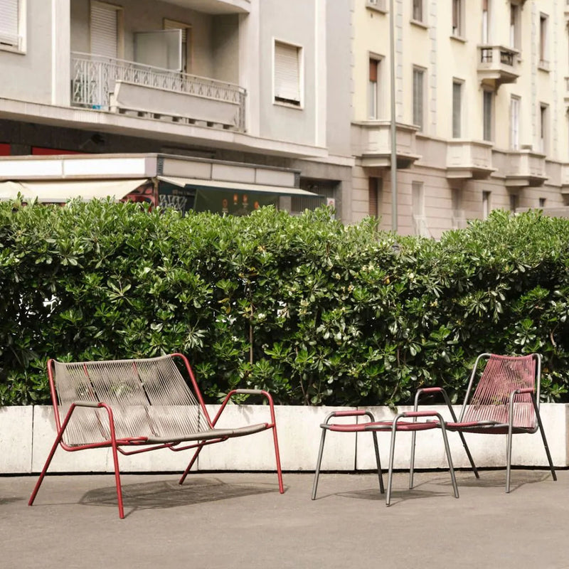 COCO Lounge fotelja od čelika i užeta