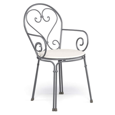 PIGALLE Garden armchair with cushion