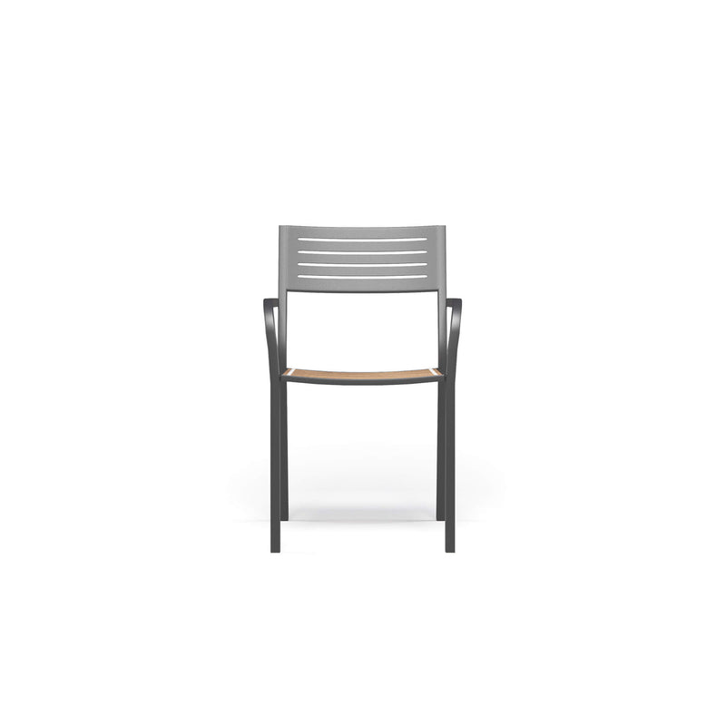 SEGNO Vanjska fotelja sa sjedalom od tikovine