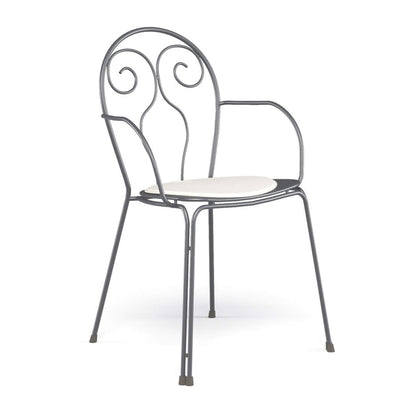 CAPRERA Garden armchair with cushion