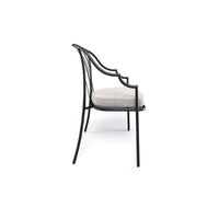 COMO Outdoor tall back armchair