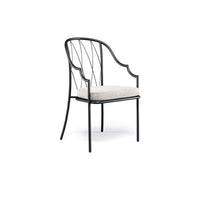 COMO Outdoor tall back armchair