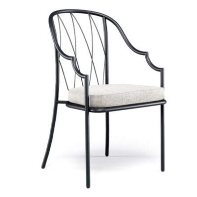 COMO Outdoor tall back armchair
