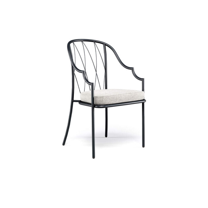 COMO Outdoor tall back armchair