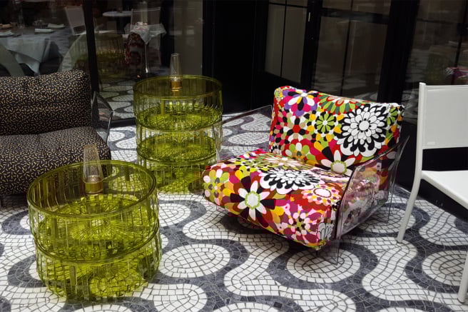 POP Missoni fotelja s presvlakom koja se skida