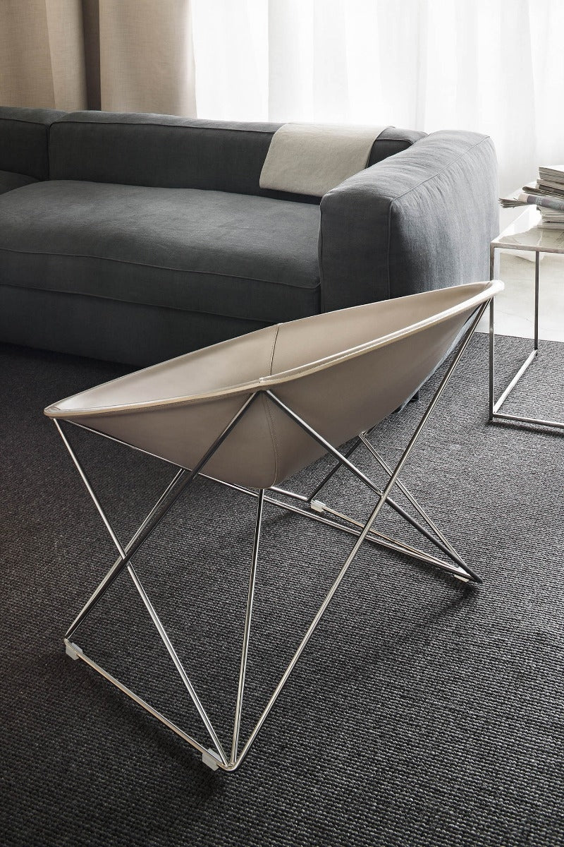 POPSI fotelja sa sjedalom u obliku školjke