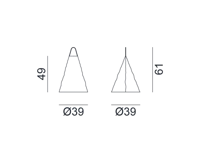 RIPPLE Punjiva viseća LED svjetiljka