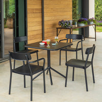 GRACE Outdoor aluminium barstool