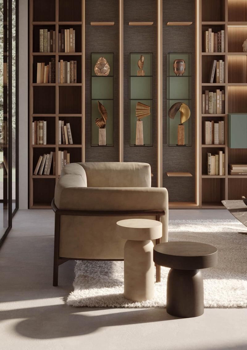 FRANCIS Stolići za kavu s monolitnim dizajnom