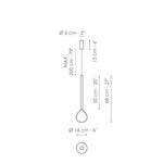 Sofì Suspension lamp