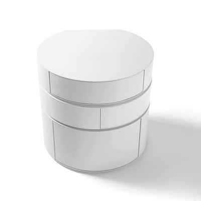 BON BON White lacquered metal containers