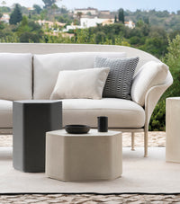 TALO outdoor hexagonal side table M