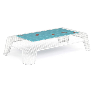 IVY Outdoor coffee table with tiles with fish or scrabble