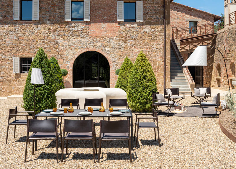 TERRAMARE Outdoor gornji četvrtasti stol od porculanskog kamena za 8 sjedećih mjesta