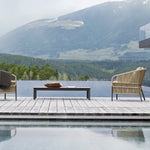 CRICKET Ležeća stolica s jastucima