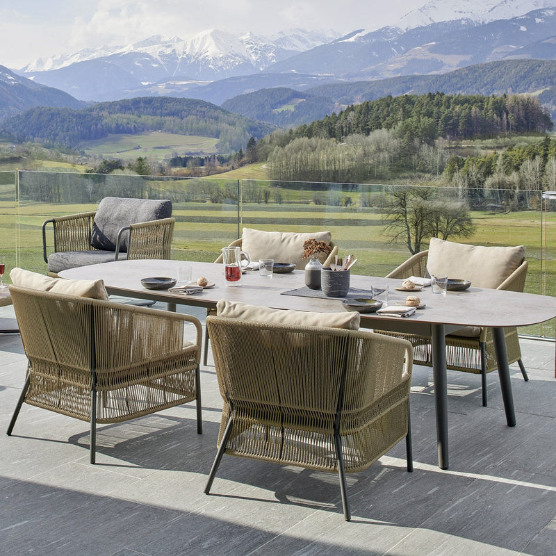 CRICKET Ležeća stolica s jastucima