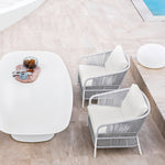 CRICKET Ležeća stolica s jastucima