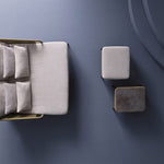 CRICKTE oslonac za noge / tabure s jastukom