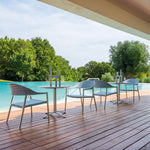 CLEVER Blagovaonska stolica s naslonom