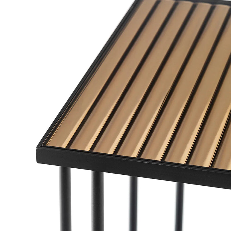 RENEE Squarish stolna garnitura na metalnoj podlozi