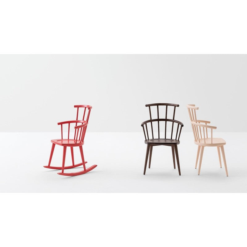 W. Drvena ležaljka na ljuljanje