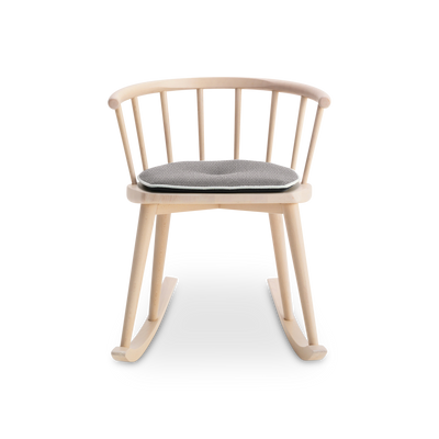 W. Wooden rocking lounge chair